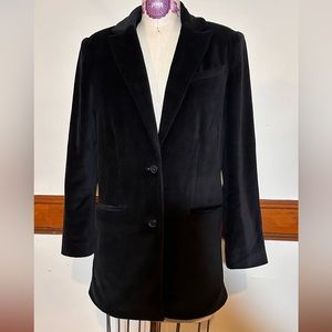 Nordstrom Open Edit velvet blazer
